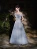Đầm Maxi MUSE Lưới Dài Hoa Lấp Lánh Đính Hoa LOVELYN
