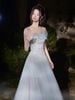 Đầm Maxi MUSE Lưới Dài Hoa Lấp Lánh Đính Hoa LOVELYN
