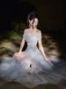 Đầm Maxi MUSE Lưới Dài Hoa Lấp Lánh Đính Hoa LOVELYN