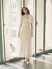 Set Đầm Ren Dài Cổ Vuông FEVER LOVELYN
