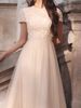 Đầm Midi Sona Tulle Đính Hoa LOVELYN