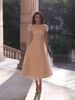 Đầm Midi Sona Tulle Đính Hoa LOVELYN