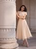Đầm Midi Sona Tulle Đính Hoa LOVELYN