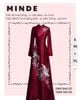 Áo Dài Bà Sui Đỏ Đô Thêu Chim Hạc MADAME ĐÀO THỊ