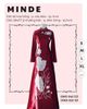 Áo Dài Bà Sui Đỏ Kết Hoa Trắng MADAME ĐÀO THỊ