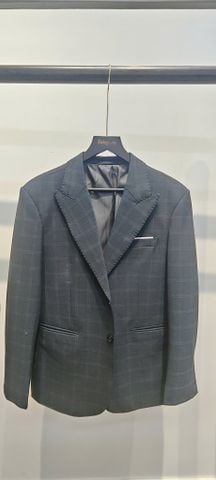 Áo Vest Nam Xanh Đen Caro SUIT UP