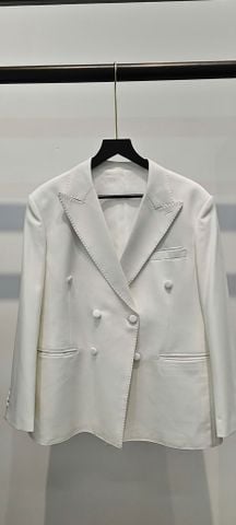 Áo Vest Nam Trắng Ngà Ve Nhọn 6 Khuy SUIT UP