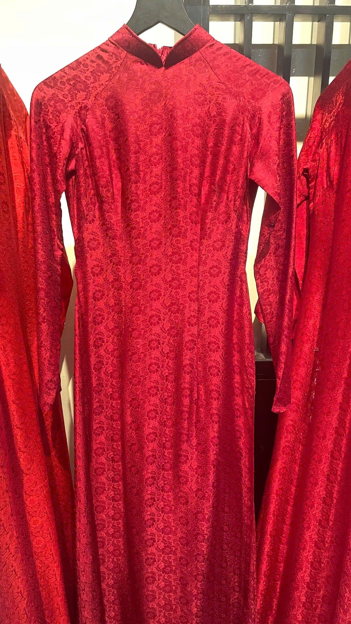 Áo Dài Nữ KHALIM Chu Sa