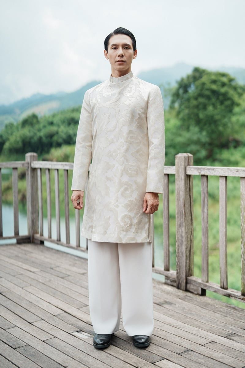Áo Dài Nam Dao Vinh Xéo Xọ