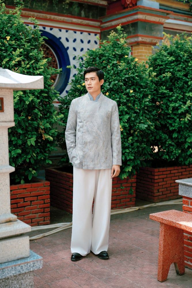 Áo Dài Nam Thạch Nhiên