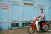 Áo Dài Nam Trường Lam Xéo Xọ