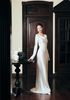 Đầm Lụa Trắng Solira Tay Dài KISSERINE