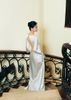 Đầm Lụa Trắng Solira Tay Dài KISSERINE