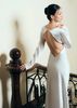 Đầm Lụa Trắng Solira Tay Dài KISSERINE
