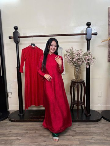 Áo Dài Nữ KHALIM Chu Tâm