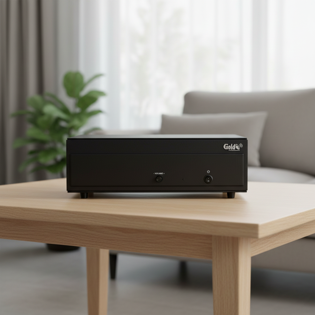 Cục đẩy công suất 1 kênh A957PU - 1K Goldsound (2000w, 1 kênh)