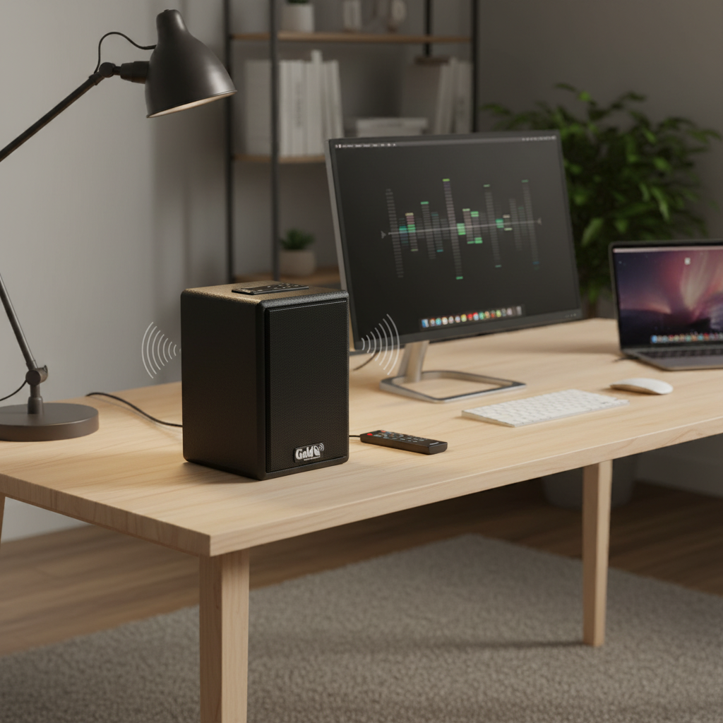 Loa bluetooth HiFi Goldsound G22, công suất 30w, Bass 3 inch, Tress 2 inch, bluetooth 5.0, cổng rca, khe usb, thiết kế loa thùng gỗ cao 22 cm, rộng 15 cm, sâu 15.5 cm. Bảo hành 12 tháng