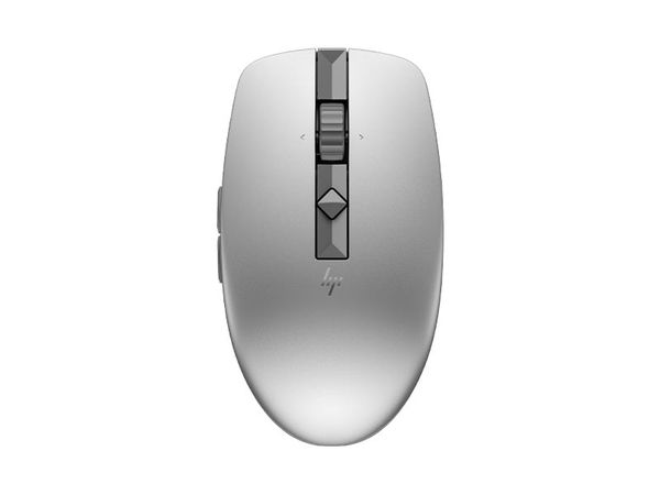 CHUỘT VI TÍNH (MOUSE) HP 710 Rechargeable Silent Silver Bluetooth Mouse-A/P (6E6F1AA)