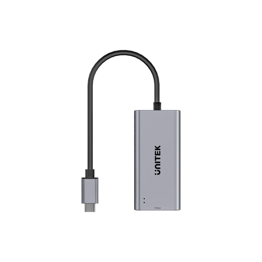 Bộ chuyển USB-C → Ethernet 5 Gbps UNITEK U1343AGY01