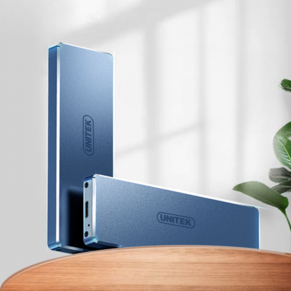 Box đựng ổ cứng chuẩn NVME cổng kết nối TYPE-C tốc độ 10GBs UNITEK S113B