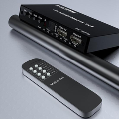 Bộ chuyển mạch matrix HDMI 2x4 3840x2160@60hz DTECH DT-7224W