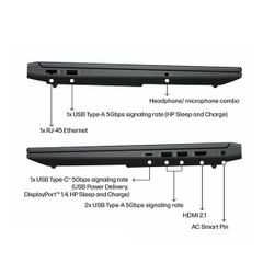 Laptop HP Gaming Victus 16-r0224TX 9Q975PA (I7 13700H/ 32GB/ 512GB SSD/ RTX 4060 8GB/ 16.1 inch FHD/ Win11)