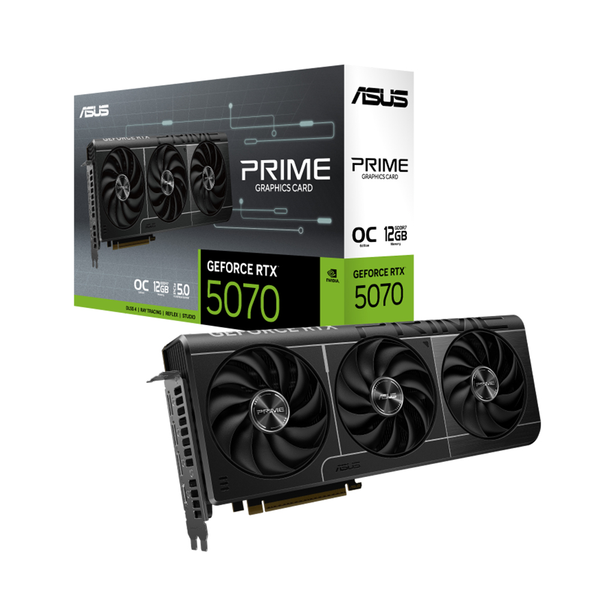 VGA ASUS PRIME RTX 5070 12GB GDDR7 OC Edition (PRIME-RTX5070-O12G)