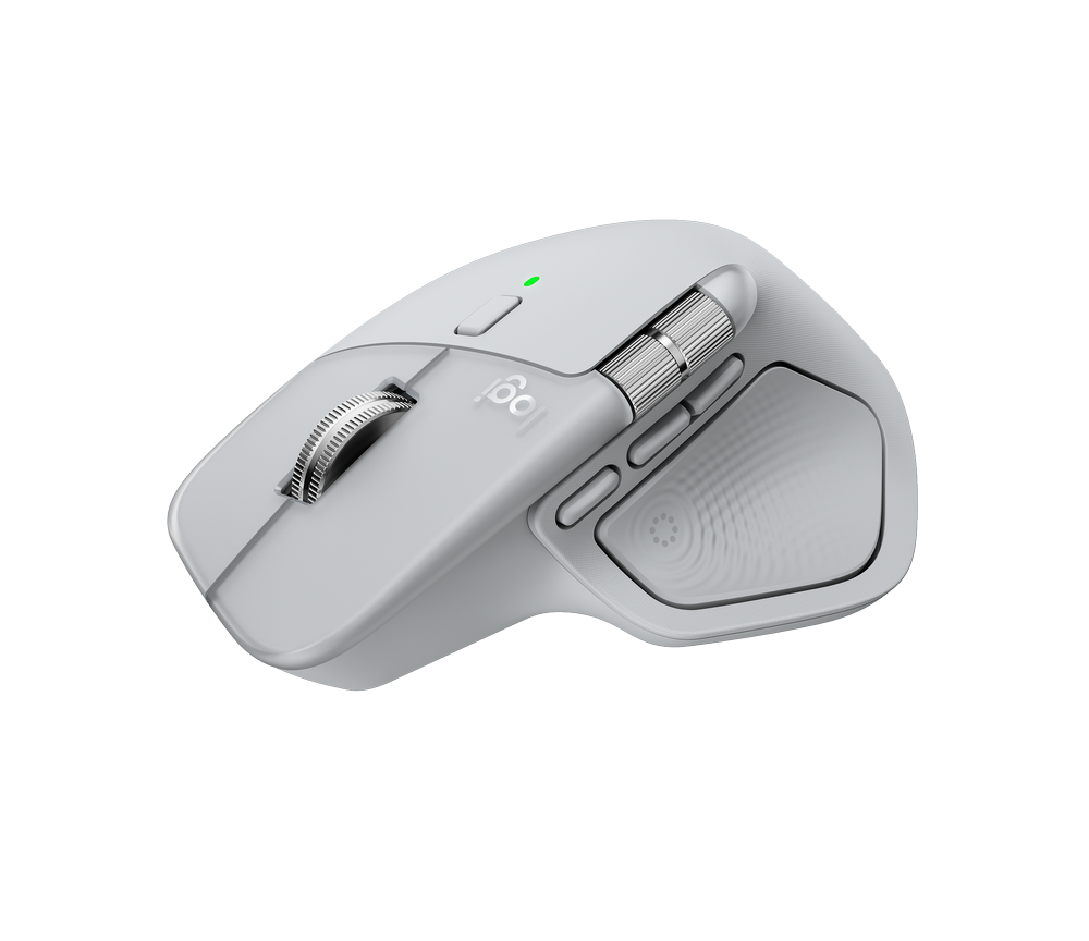 Chuột Logitech MX Master 4 Wireless Bluetooth Trắng nhạt - (910-007566)