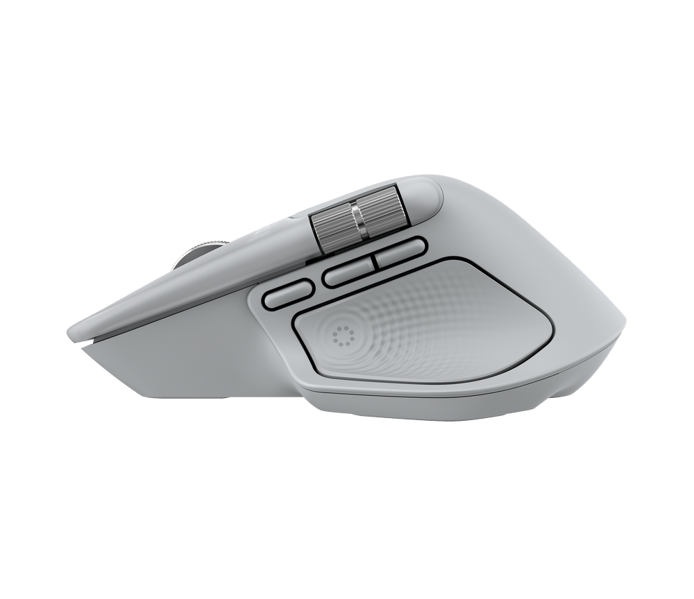 Chuột Logitech MX Master 4 Wireless Bluetooth Trắng nhạt - (910-007566)