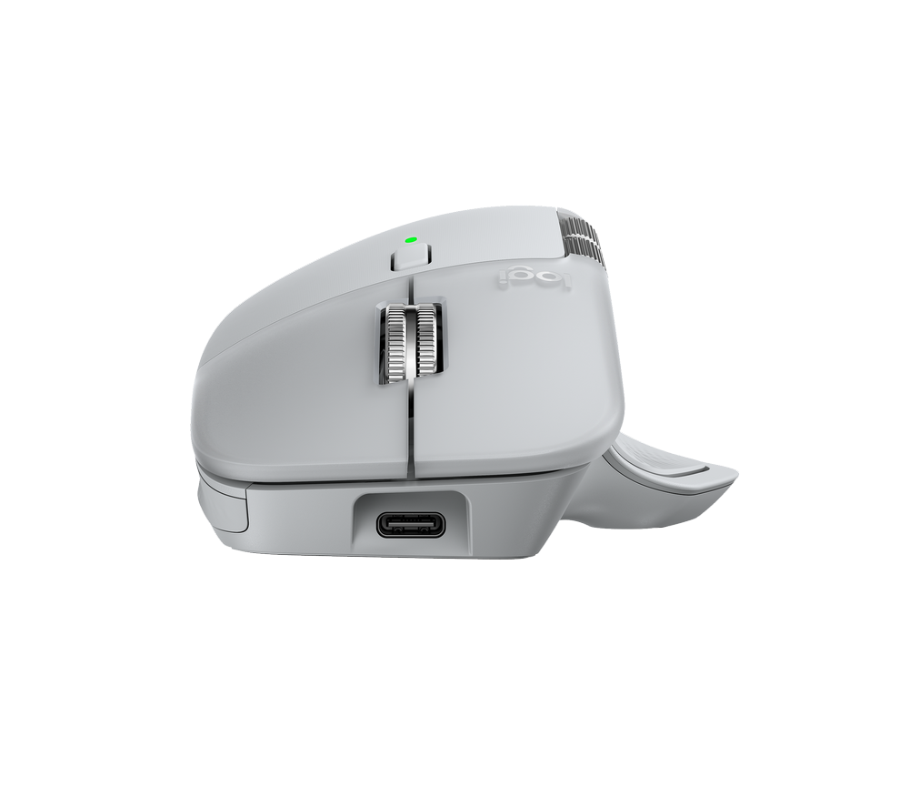 Chuột Logitech MX Master 4 Wireless Bluetooth Trắng nhạt - (910-007566)