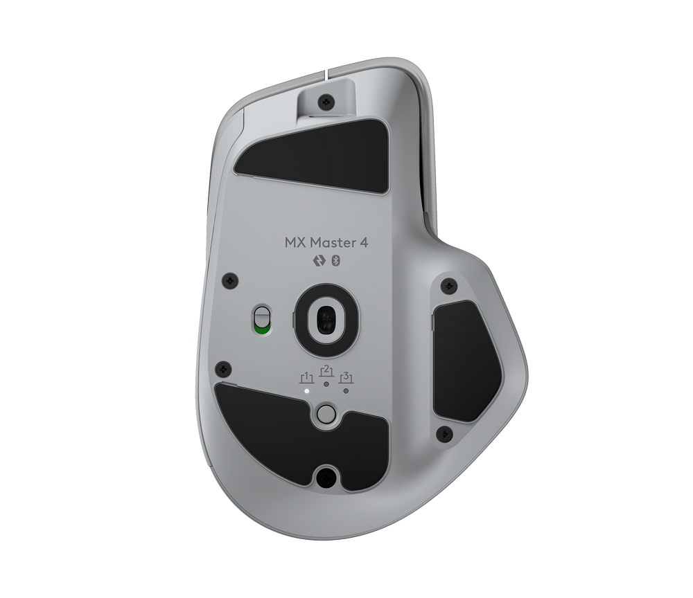 Chuột Logitech MX Master 4 Wireless Bluetooth Trắng nhạt - (910-007566)