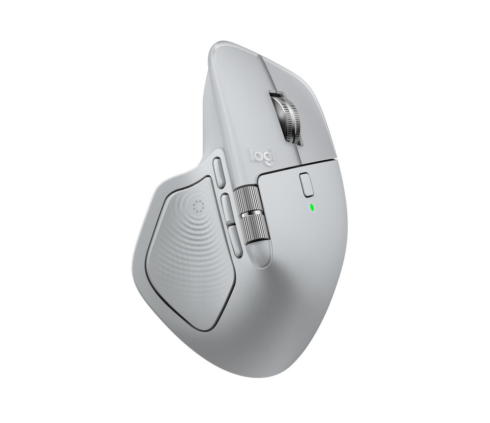 Chuột Logitech MX Master 4 Wireless Bluetooth Trắng nhạt - (910-007566)