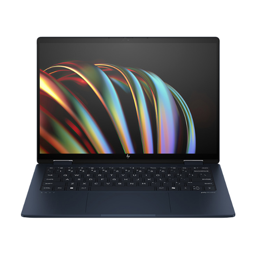 Máy Tính Xách Tay - Laptop HP Envy x360 14-fc0155TU AY8W3PA (Ultra 7 155U/ 16GB/ 1TB SSD/ 14 inch 2.8K Touch/ 120Hz/ Win 11/ Office/ Blue/ Vỏ nhôm/ Pen)