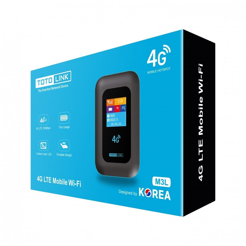 M3L - Bộ phát Wi-Fi di động 4G LTE với Công Nghệ WiFi 6 AX300