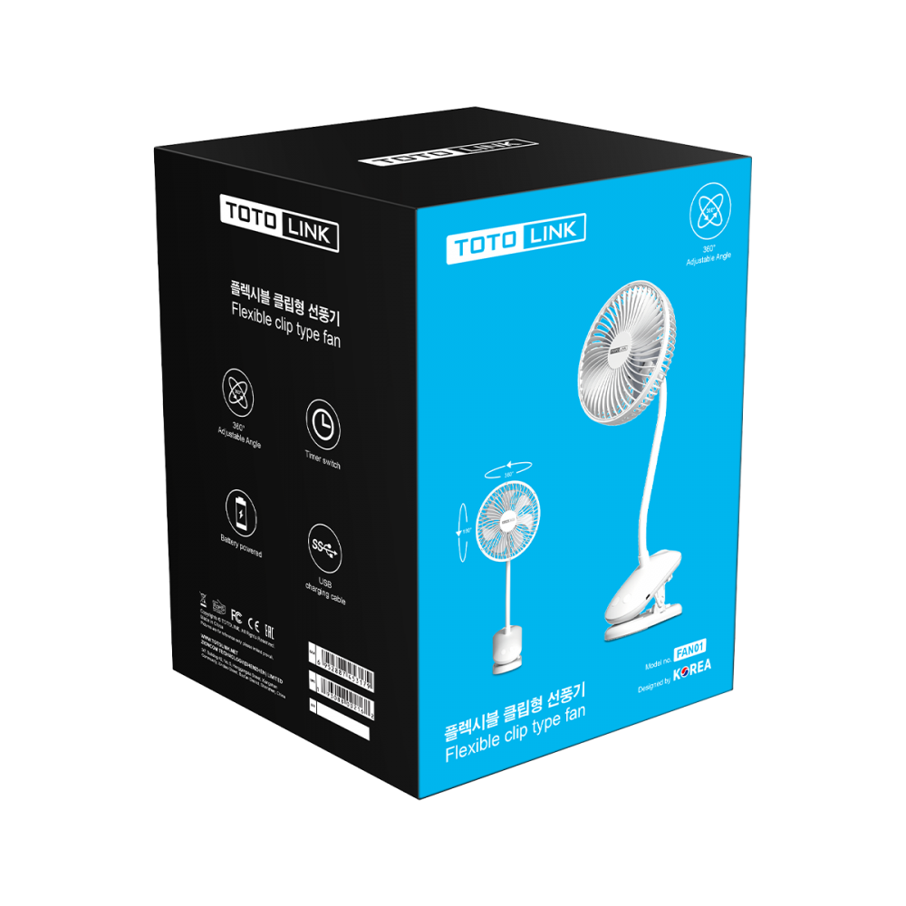 T-Fan I - Quạt kẹp mini TOTOLINK