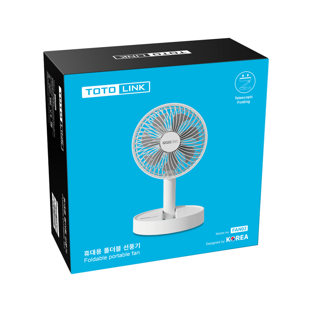 T-Fan II - Quạt để bàn mini TOTOLINK