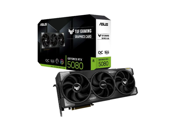 VGA ASUS TUF Gaming GeForce RTX 5080 16GB GDDR7 OC (TUF-RTX5080-016G-GAMING)