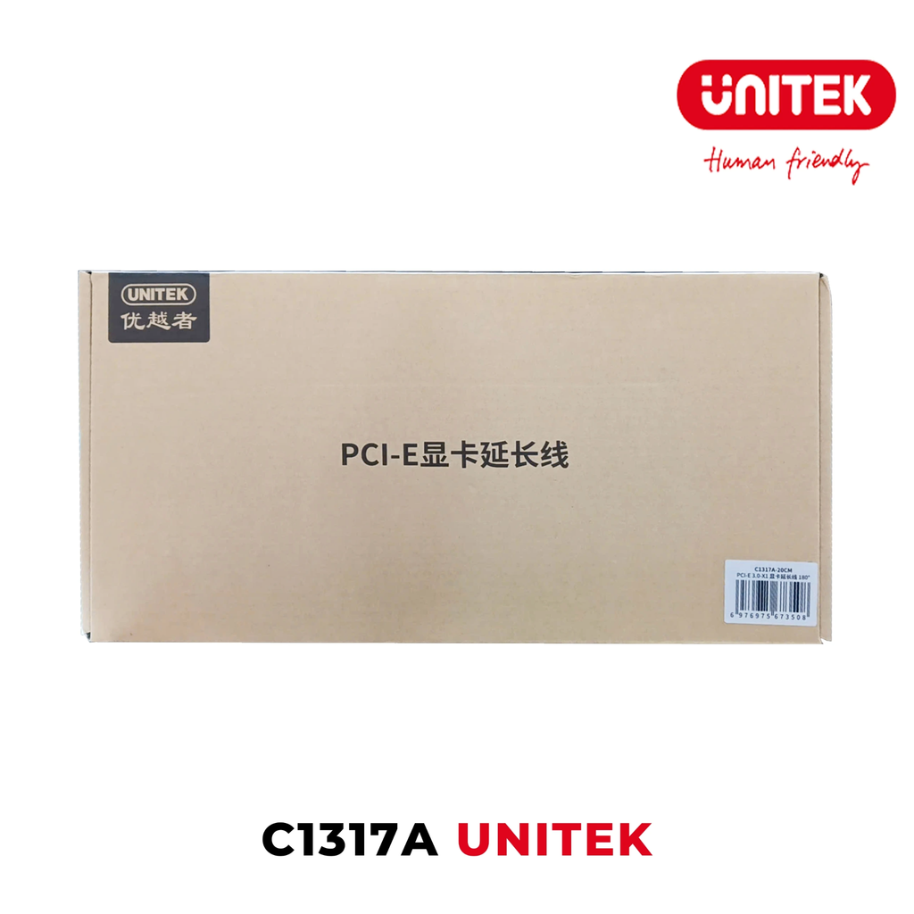 Cáp mở rộng PCI-E 3.0 X1 UNITEK C1317A-20CM