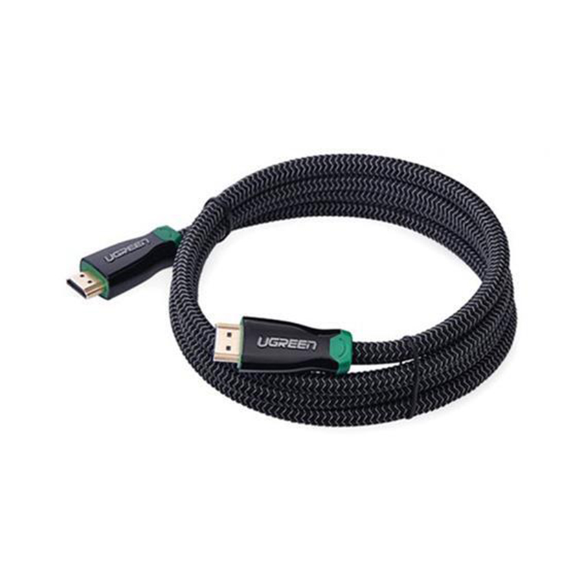 Cáp HDMI Ugreen 10295 (Dài 8m, Hỗ Trợ 4Kx2K, 3D, Full HD)