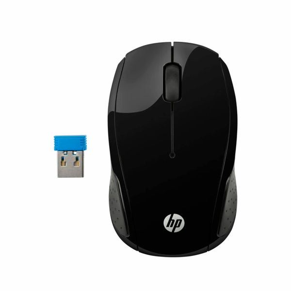 CHUỘT VI TÍNH (MOUSE) HP 200 Black Wireless Mouse A/P (X6W31AA)