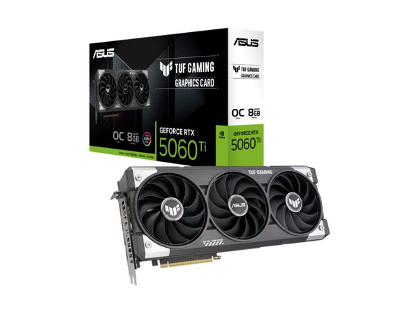 VGA ASUS TUF Gaming GeForce RTX 5060 Ti 8GB GDDR7 OC (TUF-RTX5060TI-O8G-GAMING)