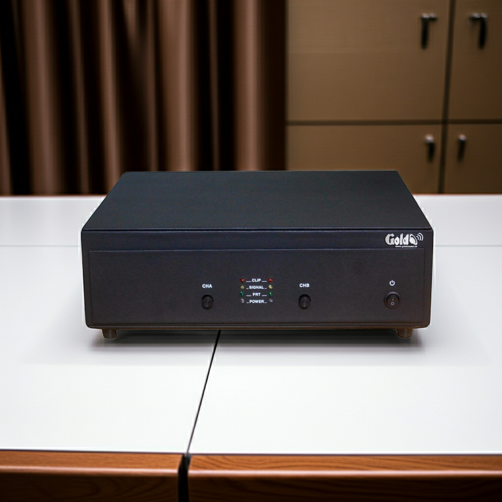 Cục đẩy A962PU-2K Goldsound (công suất 1600w, 2 kênh, nguồn xuyến)