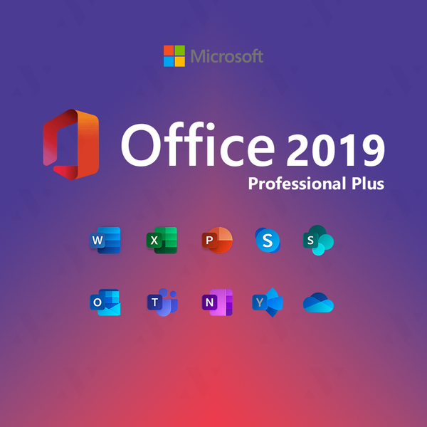 Phần mềm Office Professional 2019 English APAC EM Medialess (269-17070)