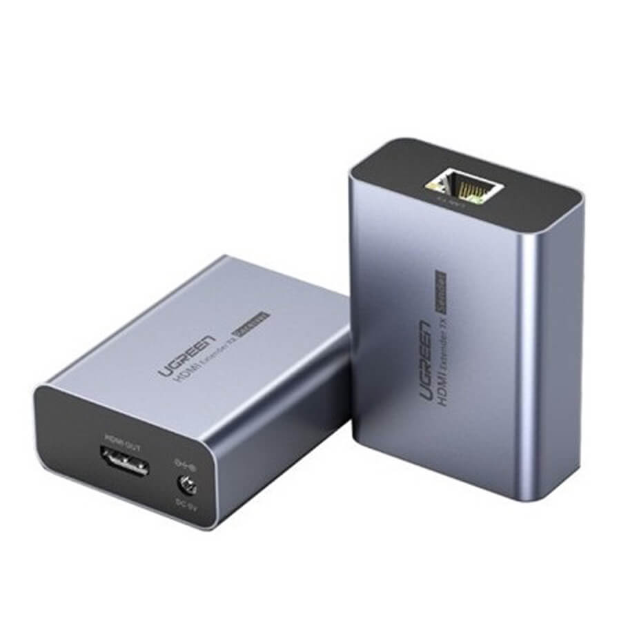 Bộ khuếch đại HDMI 70m qua cáp mạng Ugreen 20519