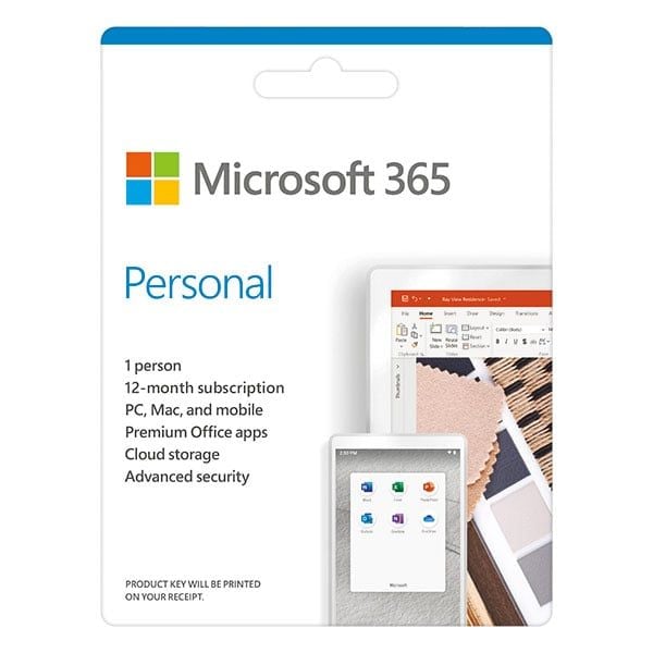 Phần mềm Microsoft 365 Personal English APAC EM Subscr 1YR Medialess P6 (QQ2 - 00983)