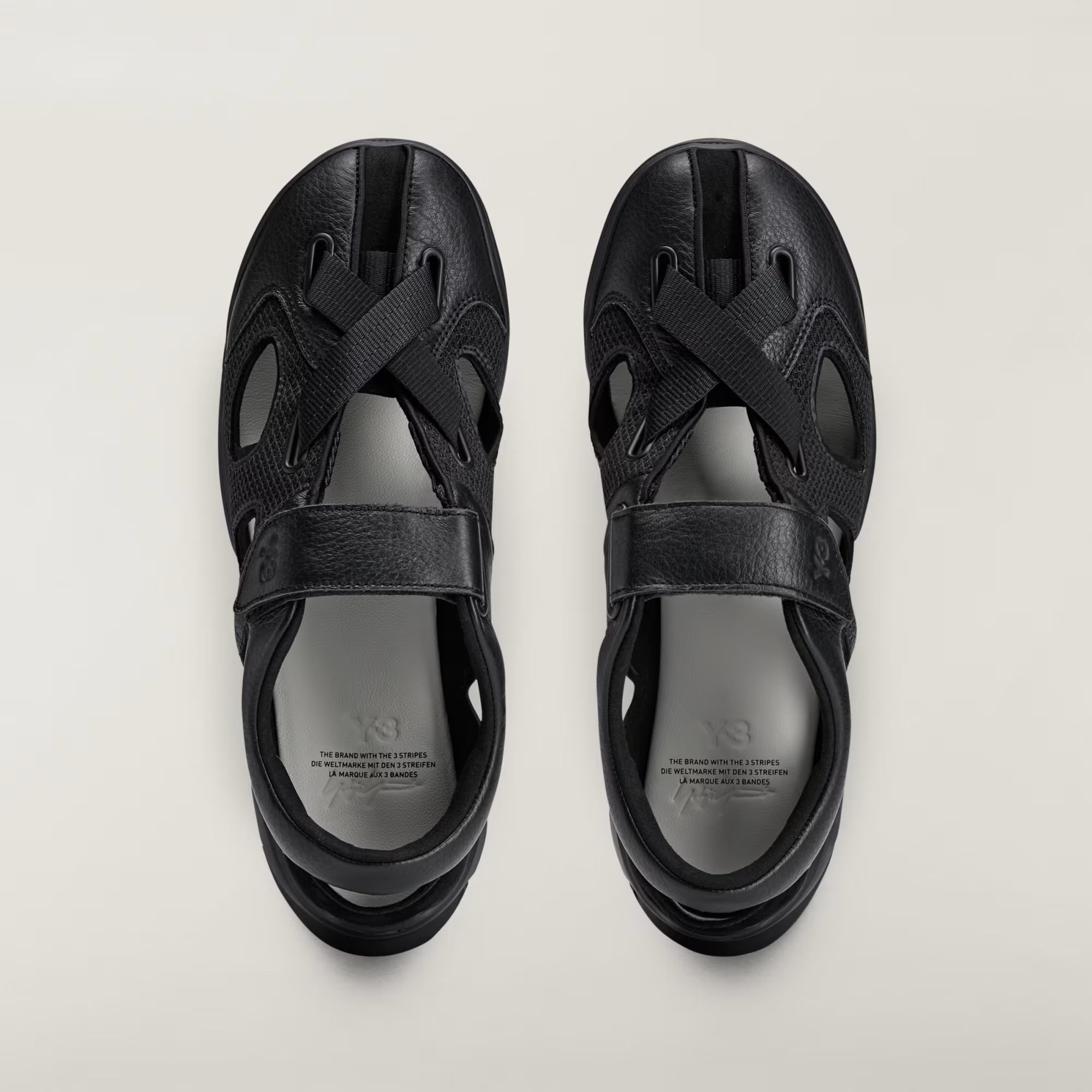  Giày Nữ Adidas  Y-3 GSG9 Sandal 'Black' 