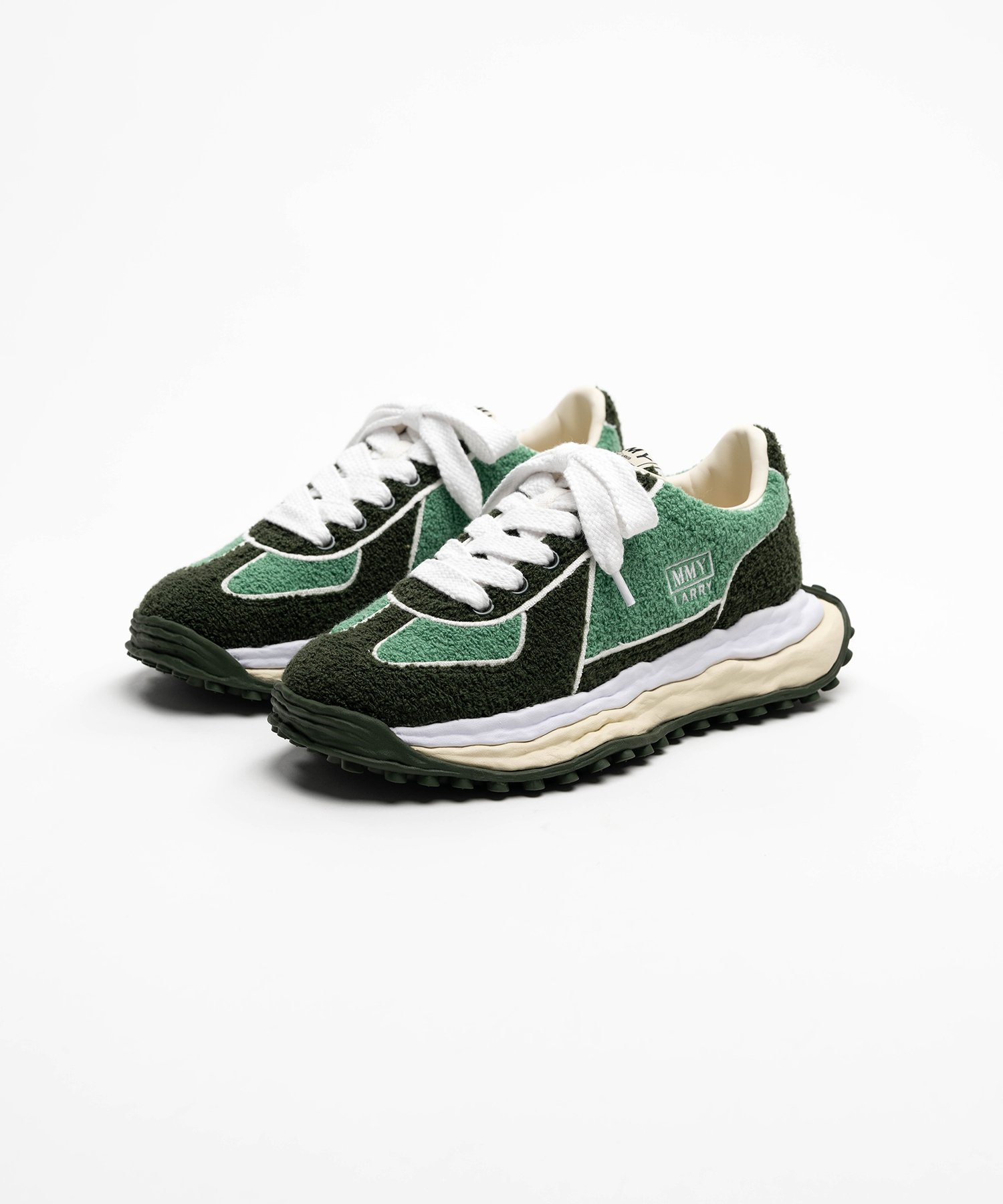  Giày Maison Mihara Yasuhiro Larry OG Sole Chenille 'Green' 