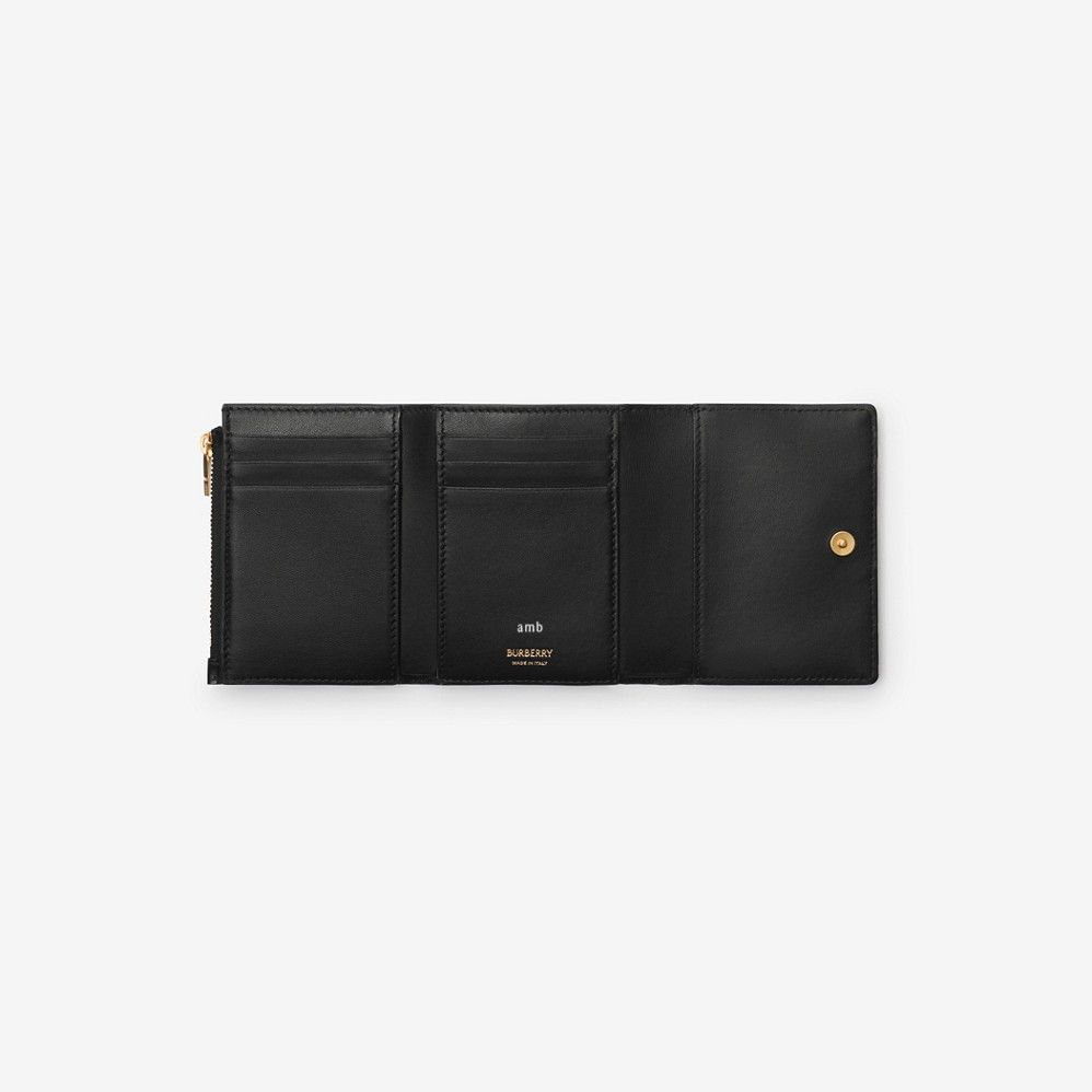  Ví Nữ Burberry Strand Wallet 'Black' 