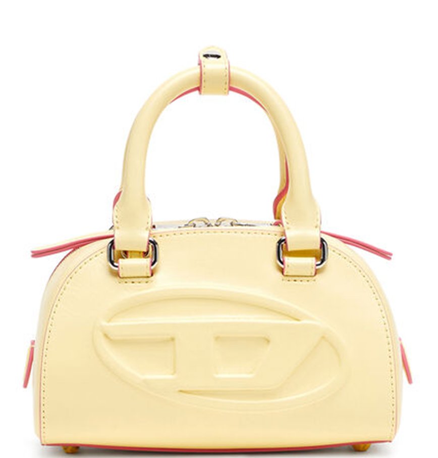  Túi Diesel 1Dr Dome-leather Small Bowling Bag 'Yellow' 