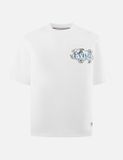  Áo Evisu Floral Daicock Logo Loose Fit T-Shirt 'White' 